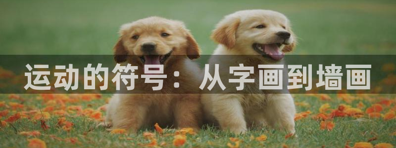 运动的符号：从字画到墙画